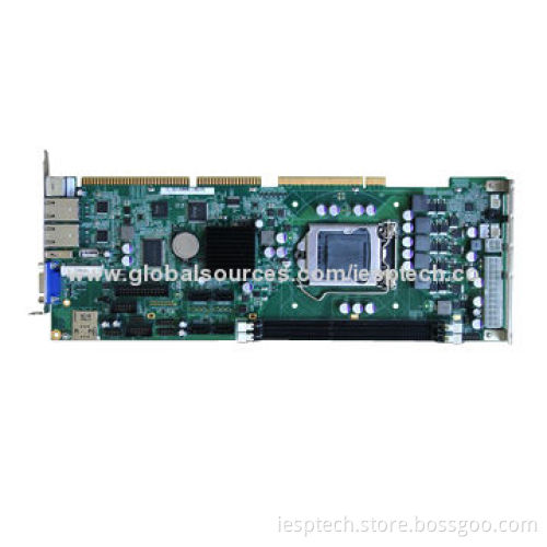 Full Size CPU Card, Support i3/i5/i7 CPU, Single-board Computer, 2GLAN/2COM/6USB/4SATA/HD Audio